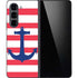 Nautical Stripes Galaxy Z Fold5 5G Skin